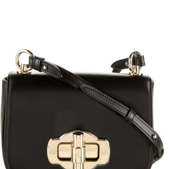 Prada City Calf Black Crossbody Bag - Picture 13 of 14